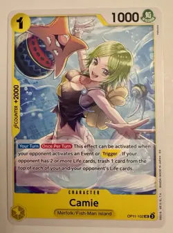 Camie - OP11-102 - One Piece A Fist of Divine Speed - Image 1