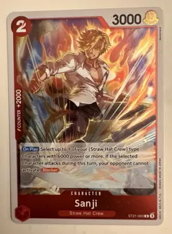 Sanji ST21-003 Starter Deck EX: Gear 5 Foil One Piece - Image 1