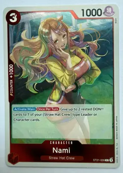 One Piece Nami (ST21-009/33) Starter Deck 21 EX Gear 5 Foil - Image 1