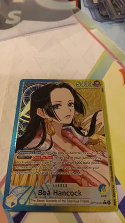 Boa Hancock Leader Alt Art One Piece TCG NM | English | OP14-041 - Image 3