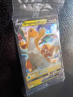 Dragonite V SWSH235 SWSH: Sword & Shield Promo Cards Holo NM SEALED excellent - Image 3