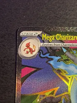 Mega Charizard X EX 109/094 Pokemon TCG Full Art Double Rare Card Near Mint NM - Image 2