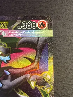 Mega Charizard X EX 109/094 Pokemon TCG Full Art Double Rare Card Near Mint NM - Image 3