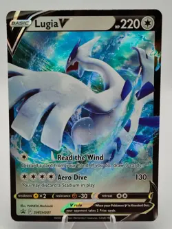 The Pokemon Company Lugia V SWSH301 Sword & Shield Promo Holo V Card English - Image 1