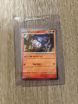 Holo Foil Chandelure - (Cosmos Holo) 038/167 Rare Miscellaneous Cards & Product - Image 1