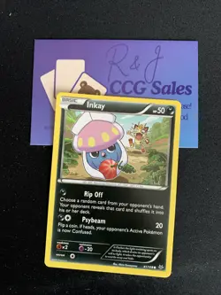 41/108 Inkay Common: Pokemon Trading Card Game XY-06 Roaring Skies - Image 1