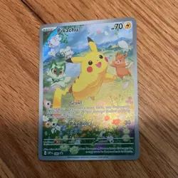 Pokemon Pikachu Sv: Scarlet & Violet Promo 088 Holo English TCG Card - Image 1