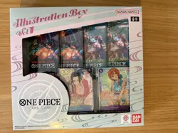 Bandai One Piece Card Game Illustration Box Volume 1 & Volume 2 – Factory Sealed - Image 1