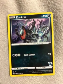 Pokemon Darkrai Holo Rare Card 167/264 Sword Shield Fusion Strike TCG NM - Image 1