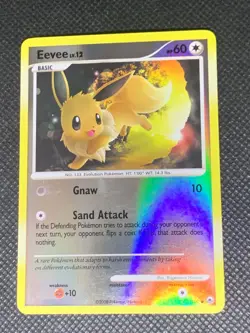 Eevee 63/100 Reverse Holo - Majestic Dawn Pokemon Card - LP - Image 1