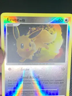 Eevee 63/100 Reverse Holo - Majestic Dawn Pokemon Card - LP - Image 3