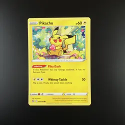 Pikachu 052/196 Pokemon Lost Origin Holo Card - Image 1
