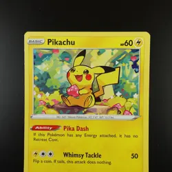 Pikachu 052/196 Pokemon Lost Origin Holo Card - Image 2