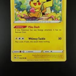 Pikachu 052/196 Pokemon Lost Origin Holo Card - Image 3