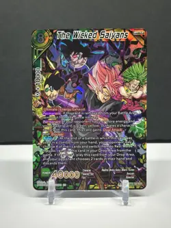 Dragon Ball Super Card Game The Wicked Saiyans Saiyan Showdown BT15-153 SCR - Image 1