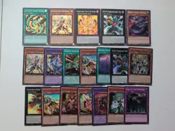 Lot Of (19) Yugioh Rarity Collection 5 Secret Rare & Super Rare Cards - Image 1