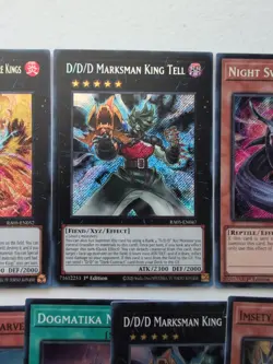 Lot Of (19) Yugioh Rarity Collection 5 Secret Rare & Super Rare Cards - Image 5