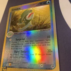 Lombre 46/100 EX Sandstorm 2003 Pokemon Card Reverse Holo Uncommon LP - Image 2