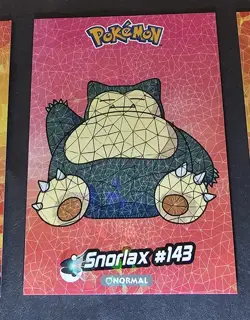 SNORLAX - POKEMON CRYSTAL CARD COLLECTION CRACKED ICE HOLO - Image 1