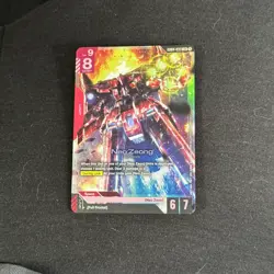 Gundam Card Game Phantom Aria Neo Zeong GD04-033 Legend Rare LR NM - Image 1
