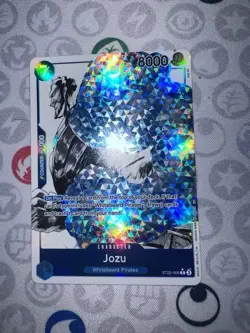 One Piece Card Game Jozu Whitebeard Pirates ST02-006 LP English In Hand Parallel - Image 1