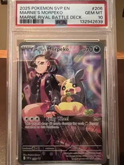 Marnie’s Morpeko 206 Sv: Scarlet & Violet Promo Cards Holo - Image 1