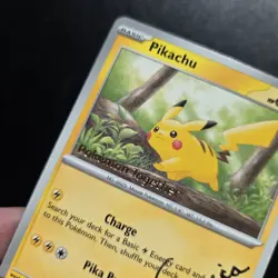 Pokemon Card Pikachu 025/165 Pokemon Together 151 Stamped Promo Veronica Taylor - Image 2