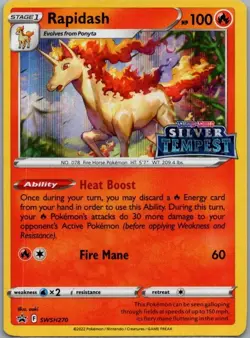 SWSH: Sword & Shield Promo Cards #SWSH270 Rapidash - Image 1