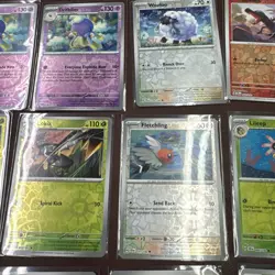 Pokemon SCR Lot Of 16 Reverse Holo Cards, Common And Uncommon, Some Duplicates - Image 3