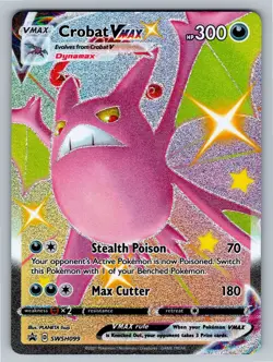 Crobat VMAX Promo SWSH: Sword & Shield Promo Cards SWSH099 NM - Image 1