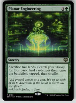 Planar Engineering Rare Secrets of Strixhaven 158 MTG Near Mint 2026 - Image 1