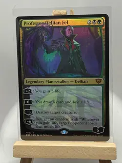 Professor Dellian Fel #214 (Foil) (NM) Secrets of Strixhaven SOS Magic MTG!!!! - Image 1