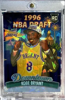 Kobe Bryant Lakers SP Cracked Ice Holographic Trading Cards 11 Card Lot Fan Art - Image 3
