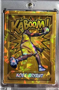 Kobe Bryant Lakers SP Cracked Ice Holographic Trading Cards 11 Card Lot Fan Art - Image 5