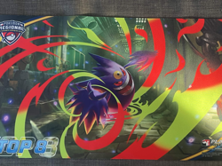 POKEMON TOP 8 TCG Mega Gengar Regionals Playmat New - Image 1