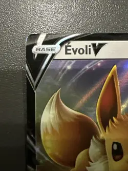 Carte Pokemon : Evoli V SWSH065 STAMP Evoli Promo Epee & Bouclier Francaise - Image 3