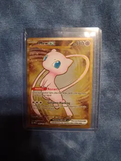 carta pokemon: Mew ex gold METAL - Image 1