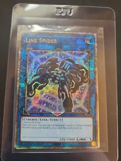 2024 YUGIOH MP24 QCR SECRET RARE LINK SPIDER - Image 1