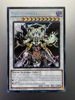 Yugioh - Chaos Angel Secret Rare RA05-EN043, Near Mint, 1st Edition, Pack Fresh - Image 1