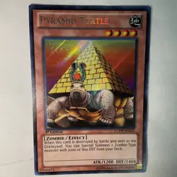 Yugioh Pyramid Turtle 1st Edition Secret Rare LCYW-EN245 034 - Image 4