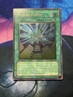 Yu-Gi-Oh Future Fusion Ultimate Rare POTD-EN044 1st edition LP - Image 1