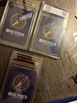 🚨One Piece Graded 9-10 Gem Mint! 3 Card/Slab Bundle Lot‼ - Image 2