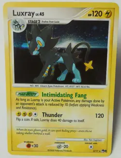 Luxray 3/17 Rare Holo Pop Series 8 Promo LP - Image 1