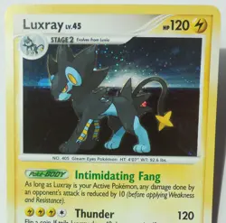 Luxray 3/17 Rare Holo Pop Series 8 Promo LP - Image 2