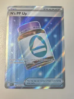 N’s PP Up 262/217 Ultra Rare – Ascended Heroes – NM Pokemon TCG Trainer - Image 1