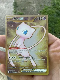 Mew ex - (151 Metal Card) 205/165 Sv: Scarlet & Violet 151 Regular - Image 1