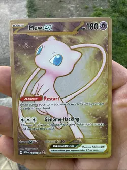 Mew ex - (151 Metal Card) 205/165 Sv: Scarlet & Violet 151 Regular - Image 2