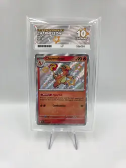 Charmeleon - 110/091 - ACE 10 - Paldean Fates - Pokemon TCG Card - Not PSA - Image 1