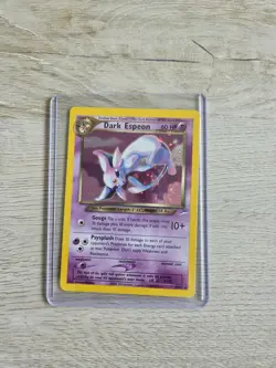 Pokemon TCG Dark Espeon Neo Destiny Holo Unlimited Rare Card 4/105 ungraded - Image 1