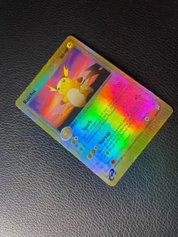 Raichu Reverse Holo 13/95 Pokemon Card LP - Image 2
